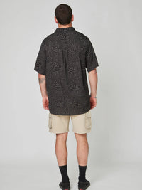 Camisa Manga Corta Quiver Gris Toke