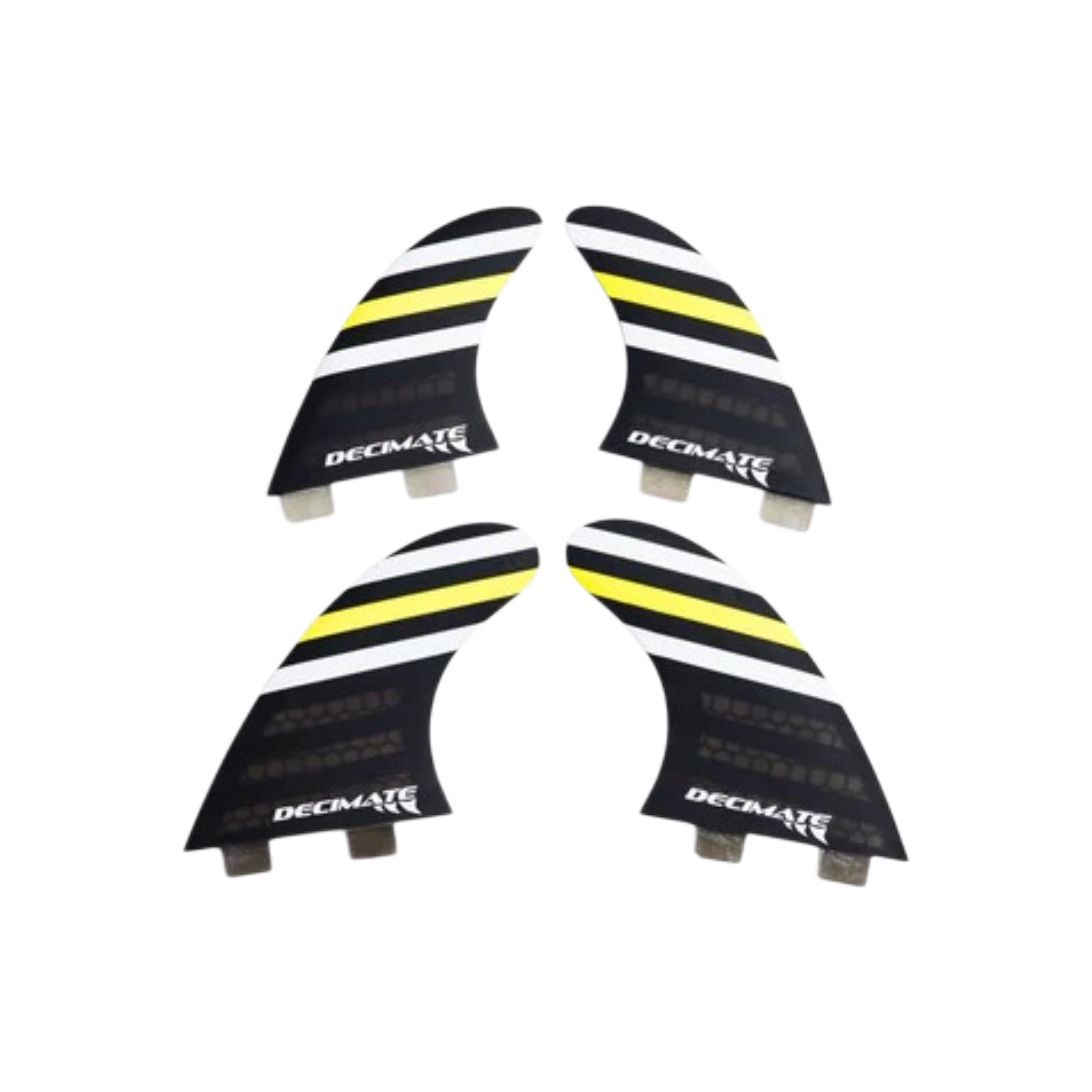SET 4 QUILLAS FCS FIBER LINEAS QUAD X