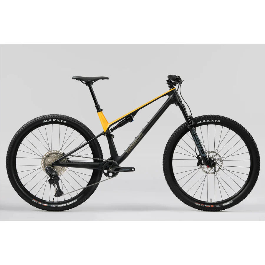 BICICLETA REVOLVER C2 120 AMARILLO/NEGRO NORCO