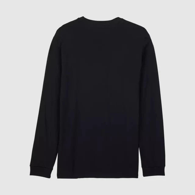 Polera Lifestyle Leo Premium Manga Larga Negro Fox