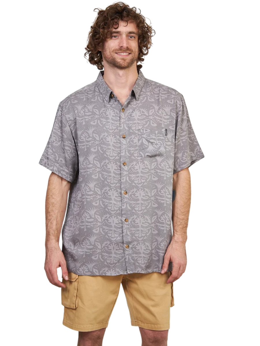 Camisa Print Toke Gris