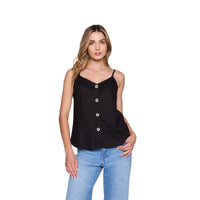 Blusa Pabilo Reef Women Black Buttons