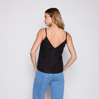 Blusa Pabilo Reef Women Black Buttons