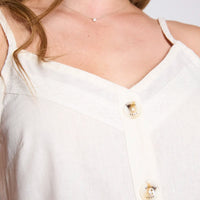 Blusa Pabilo Reef Women White Buttons