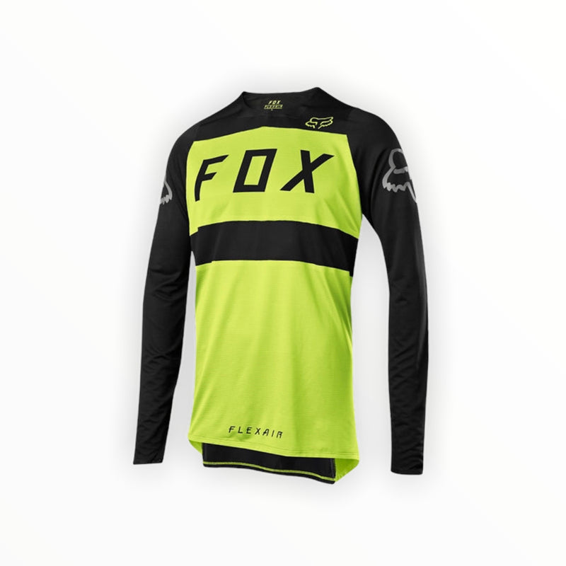 POLERA BICICLETA FLEXAIR AMARILLO FOX.