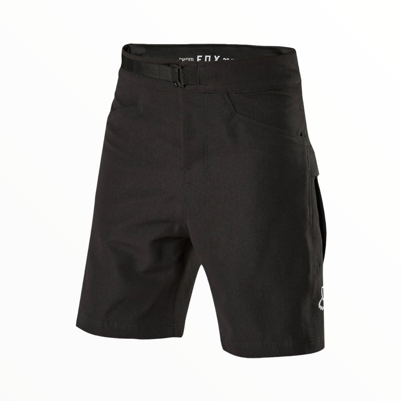 SHORT BICICLETA NIÑO RANGER CARGO NEGRO FOX.