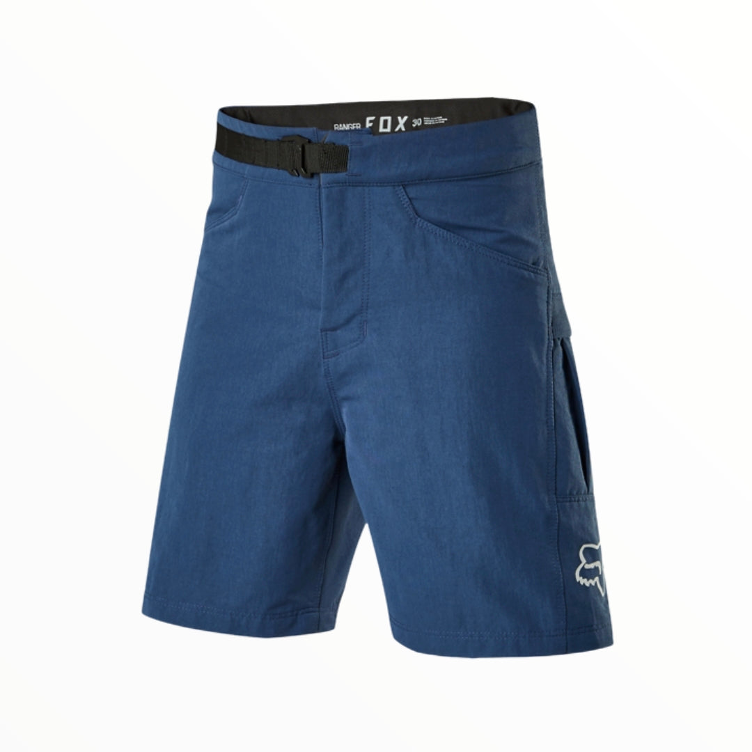SHORT BICICLETA NIÑO RANGER CARGO AZUL FOX.