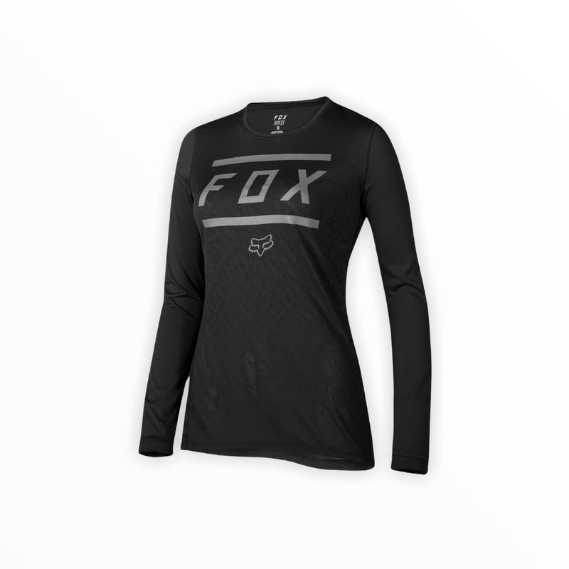 POLERA BICICLETA MUJER RIPLEY NEGRO FOX.