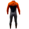 BTS BACK ZIP 4/3 GREY/ORANGE