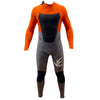 BTS BACK ZIP 4/3 GREY/ORANGE