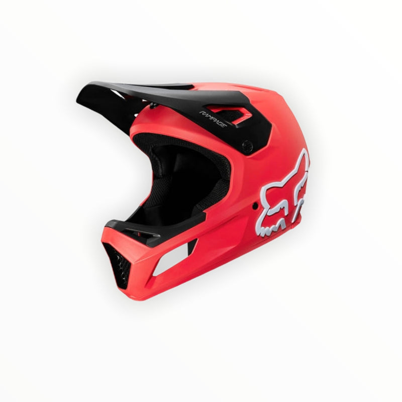 CASCO BICICLETA NIÑO RAMPAGE ROJO FOX