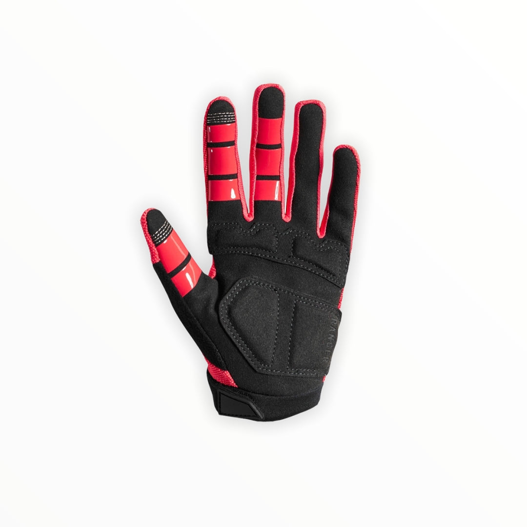 GUANTES BICICLETA MUJER RANGER GEL ROJO 2020 FOX