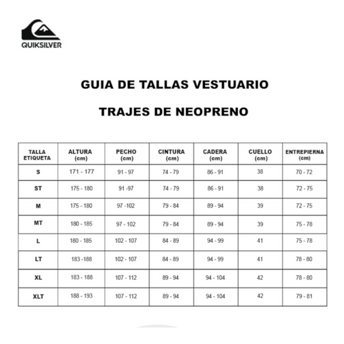 TRAJE DE AGUA  43 HL+ ANTHRACITE